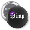 pimp hip hop Pin-back button