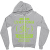 I am a Lymphoma Cancer Survivor - What's Your Superpower? Zipper Hoodie