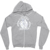 ride springfield monorail Zipper Hoodie