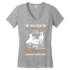 don't mess with my boxer Women's V-Neck T-Shirt