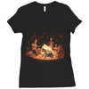 campfire Ladies Fitted T-Shirt
