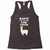 Save The Drama For Your Lama Racerback Tank