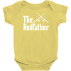 the rodfather   mens funny fishing Baby Onesie