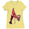 pin up girl Ladies Fitted T-Shirt