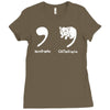 apostrophe catastrophe Ladies Fitted T-Shirt