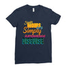 single mom's cools t shirts Ladies Fitted T-Shirt