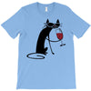 cat and wine T-Shirt