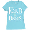 lord of the drinks Ladies Fitted T-Shirt