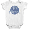 glib phrase Baby Onesie