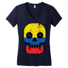 colombia till i die Women's V-Neck T-Shirt