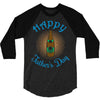 happy father's day 3/4 Sleeve Shirt