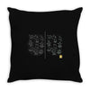 pterodactyl with a machine gun Throw Pillow