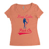 keep calm and pitch on Women's Triblend Scoop T-shirt