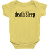 death sleep Baby Bodysuit