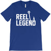 reel legend funny lure father's day country fishing bass humor T-Shirt