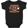 I Love Someone with Leukemia Cancer to The Moon and Back to Infinity Baby Bodysuit