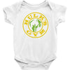 hulk's gym funny Baby Onesie