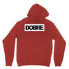 Dobre Black/White Unisex Hoodie
