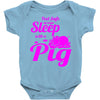 pig lover Baby Onesie