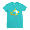 tropical attack Ladies Fitted T-Shirt