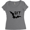 bat (2) Women's Triblend Scoop T-shirt