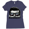jfk sunglasses Ladies Fitted T-Shirt