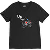 up and atom funny science best product V-Neck Tee