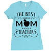 the best kind of mom raises a teacher Ladies Fitted T-Shirt