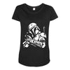 star wars bobba fett inspired tee Maternity Scoop Neck T-shirt