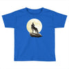 howl at the moon Toddler T-shirt