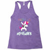 Born November Racerback Tank