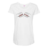 Feminist Hands Draft Maternity Scoop Neck T-shirt