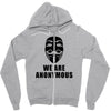 we are anonymous tshirt pipa sopa acta v for vendetta hacker's t shirt Zipper Hoodie