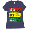 mario western Ladies Fitted T-Shirt