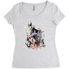 wickedness Women's Triblend Scoop T-shirt