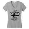 New Pappy 2018 Rokie Dept. Women's V-Neck T-Shirt