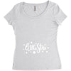 Little Star Women's Triblend Scoop T-shirt