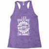 Leo Hated By Many Wanted By Plenty Racerback Tank