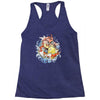 shining splash koi Racerback Tank