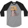 cat in the box! 3/4 Sleeve Shirt