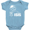 pee on isis decal look Baby Onesie