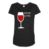 drink the blood Maternity Scoop Neck T-shirt