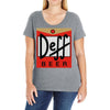 duff parody deff Ladies Curvy T-Shirt