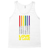 Lightsaber Rainbow - Love Is Love Tank Top