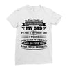 Dear Daddy... Ladies Fitted T-Shirt