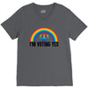 I Am Voting Yes V-Neck Tee