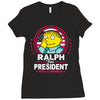 ralph for prez Ladies Fitted T-Shirt