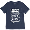This Girl Is Taken By A Super Sexy March Boyfriend V-Neck Tee