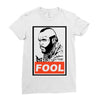 fool b.a. baracus Ladies Fitted T-Shirt