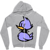 quack quack Zipper Hoodie